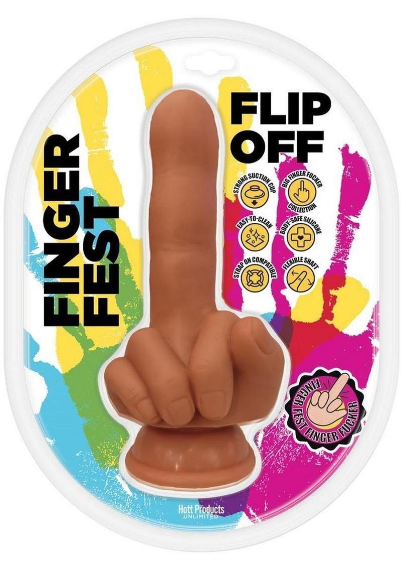 Finger Fest The Shocker Silicone Dildo
