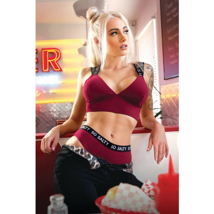 So Salty Long Line Bra & Cheeky Panty