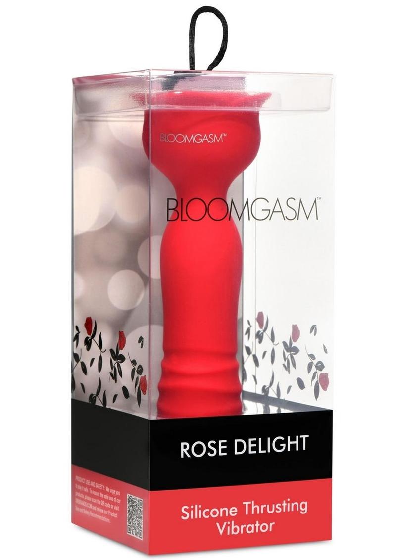 Bloomgasm Rose Delight Thrusting Vibrator