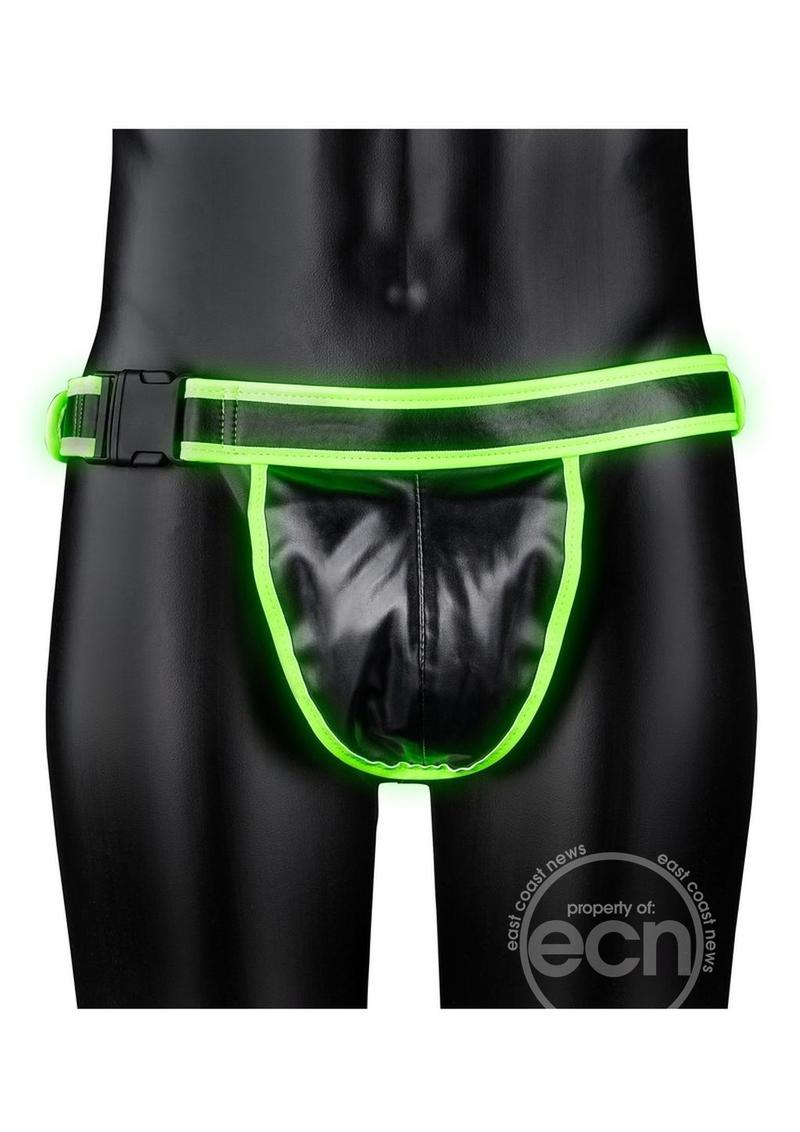 Ouch! Buckle Jock Strap Glow in the Dark