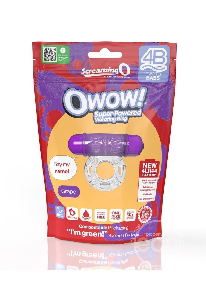 Screaming O Wow Vibrating Ring Bass