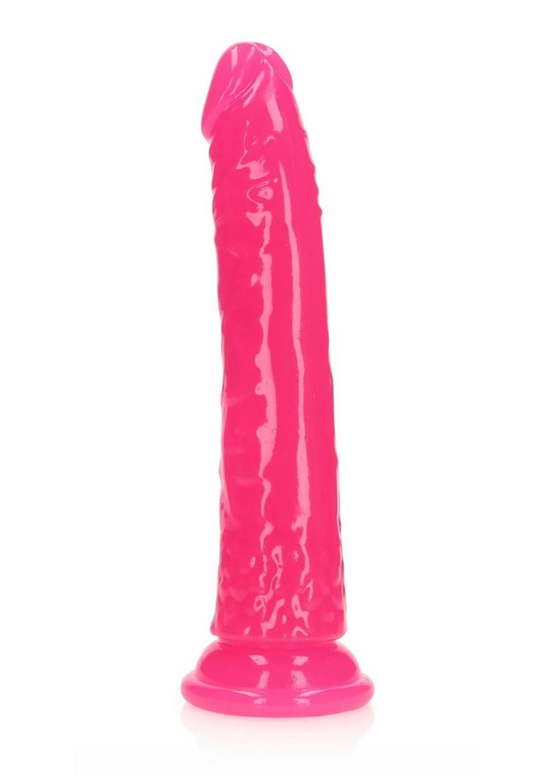 RealRock Slim Glow in the Dark Dildo