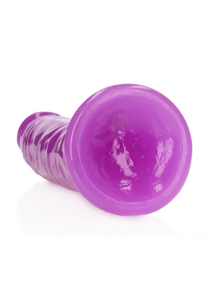 RealRock Slim Glow in the Dark Dildo