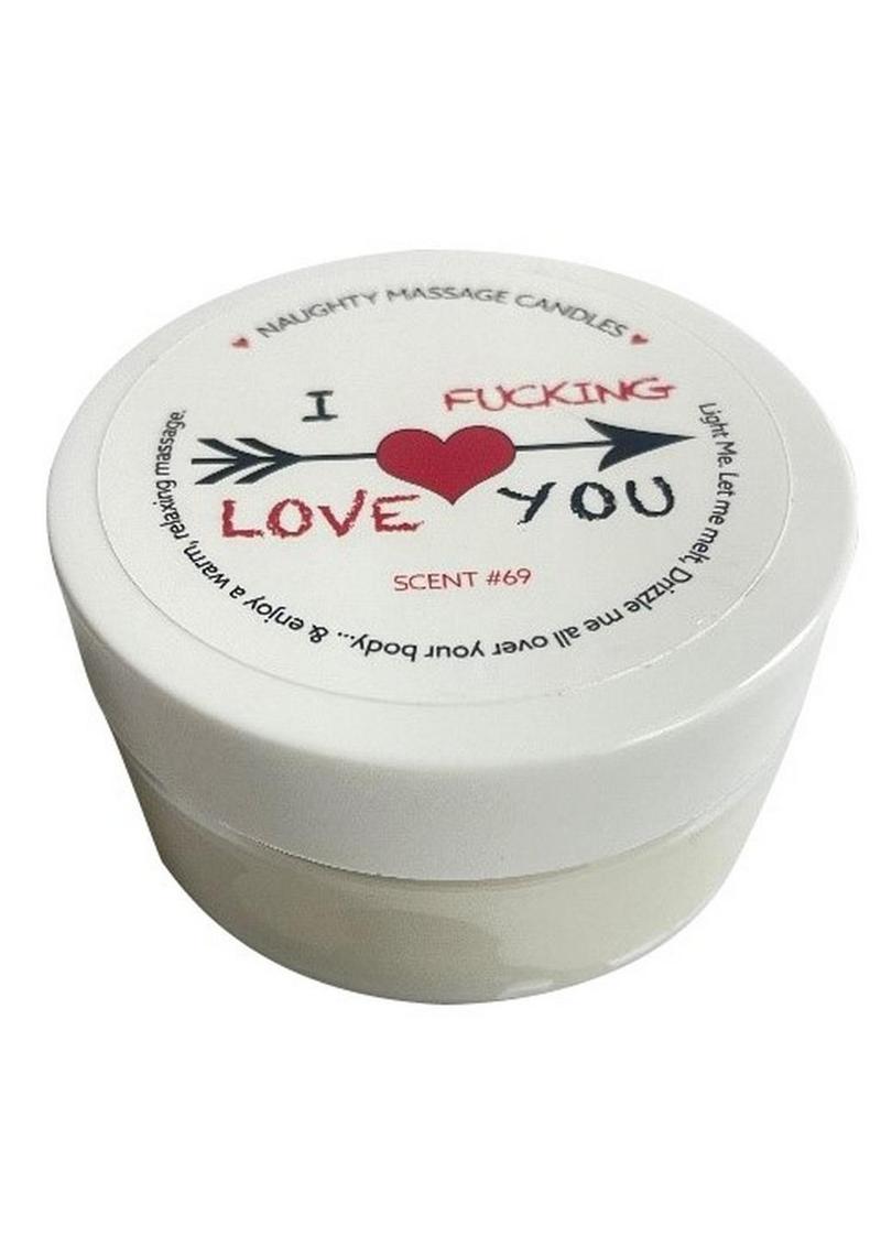 Massage Candle I F*cking Love