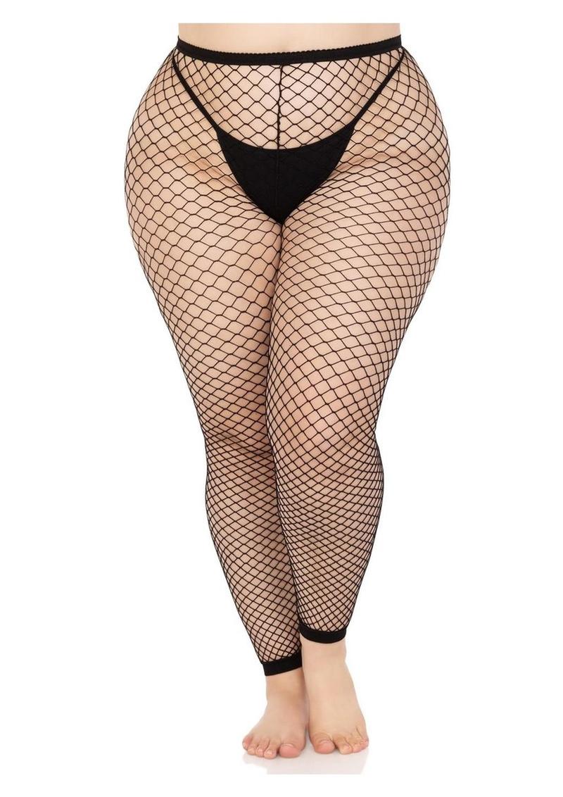 Industrial Net Footless Tights