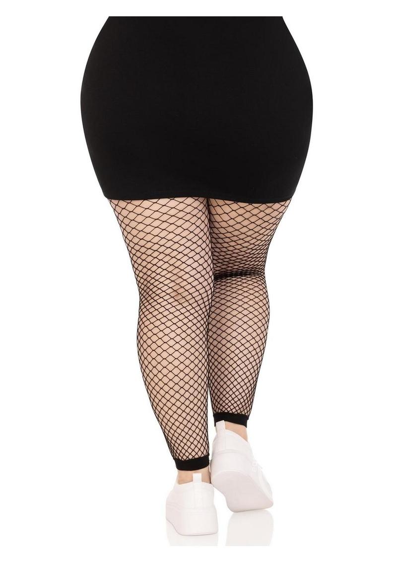 Industrial Net Footless Tights