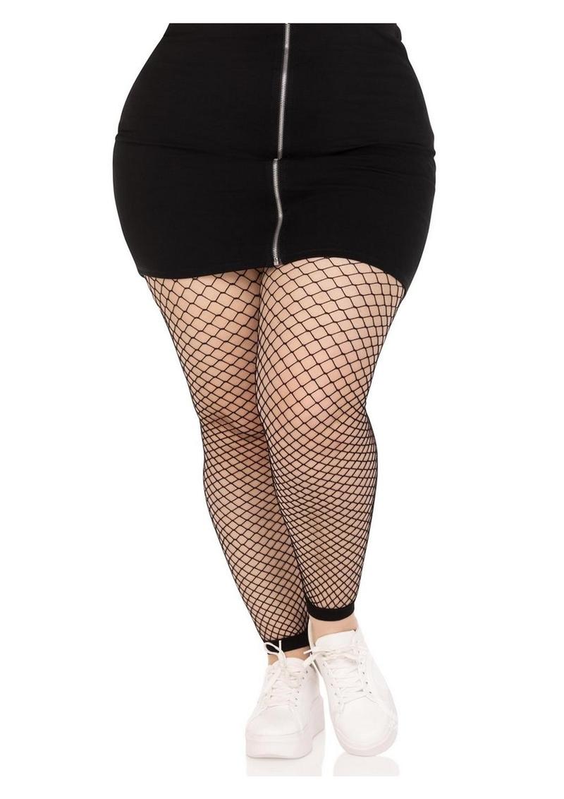 Industrial Net Footless Tights