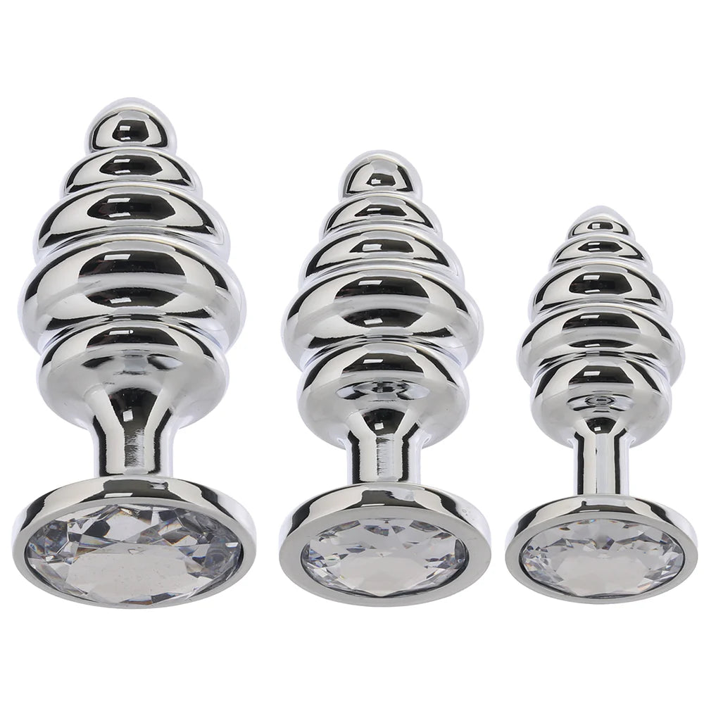 Gemsations Ripple Bling Aluminum Anal Training Kit