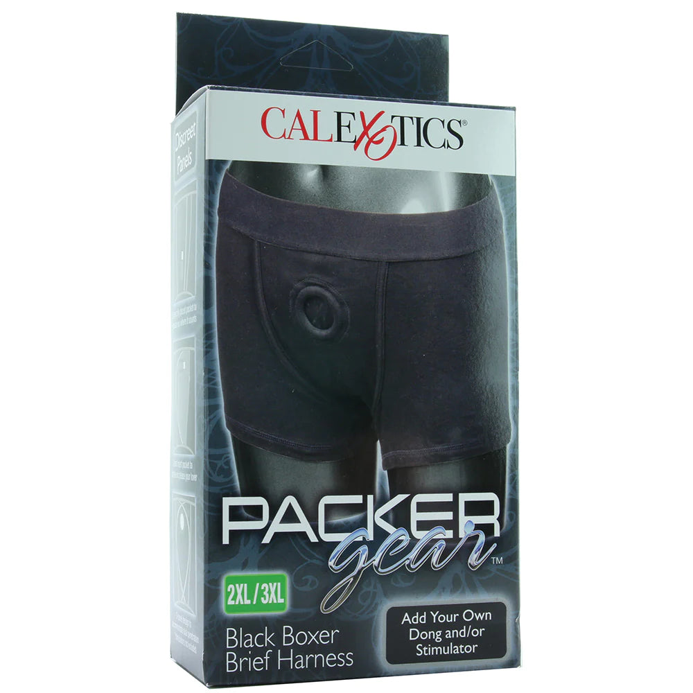 Black Boxer Brief Harness