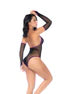 Purple Fishnet Body