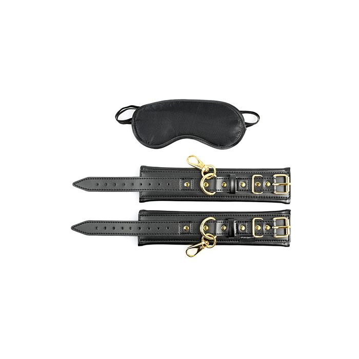 Sportsheets Cuffs & Blindfold Set