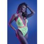 Glow Spotlight Teddy Neon Chartreuse