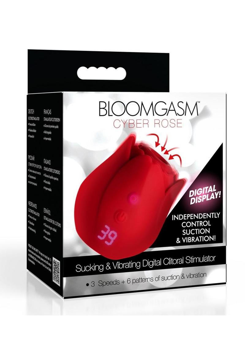 Bloomgasm Cyber Rose Sucking & Vibrating Digital Clitoral Stim