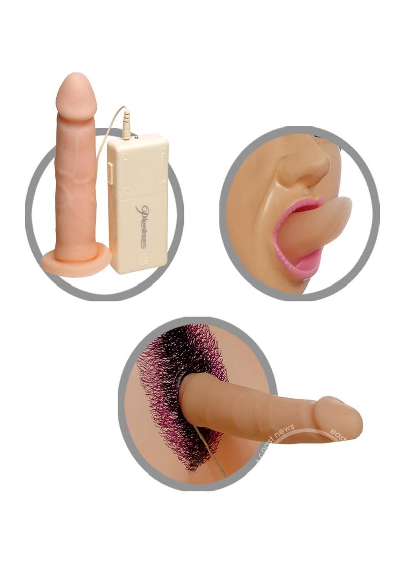 Gladiator Full Size Vibrating Inflatable Love Doll with Dildo & Remote
