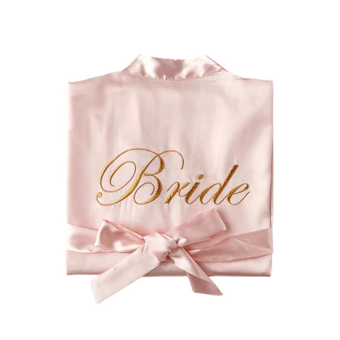 Blush Bridal Robe