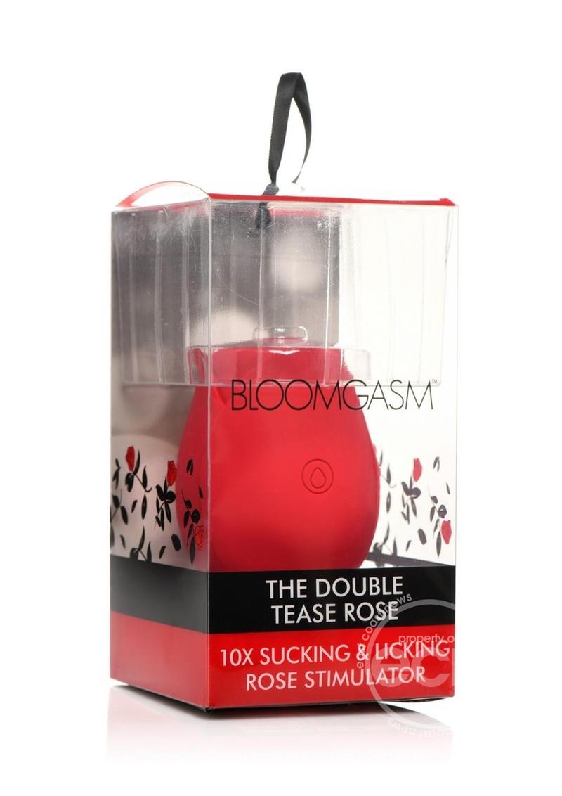 Bloomgasm Double Tease Rose Sucking & Licking Stimulator