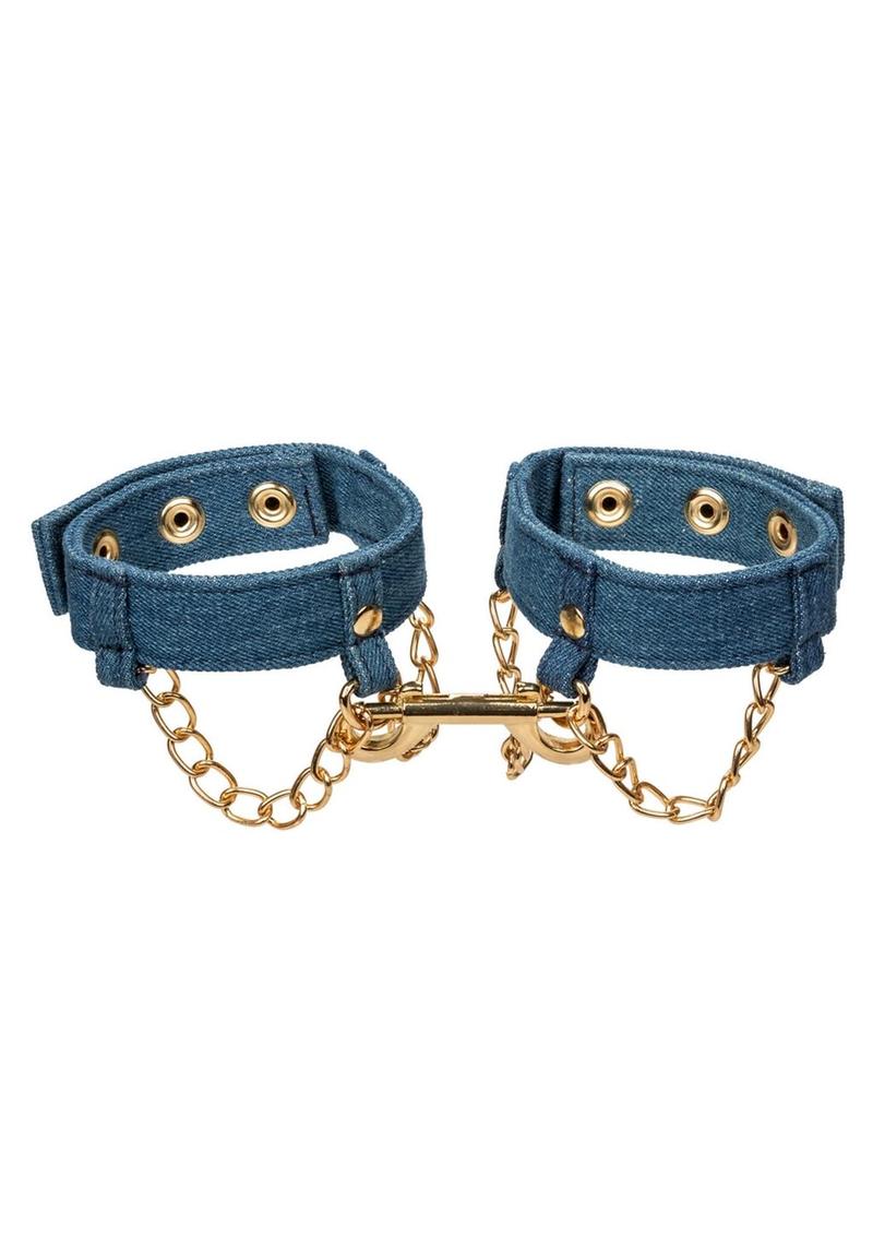Ride 'em Denim Ankle Cuffs