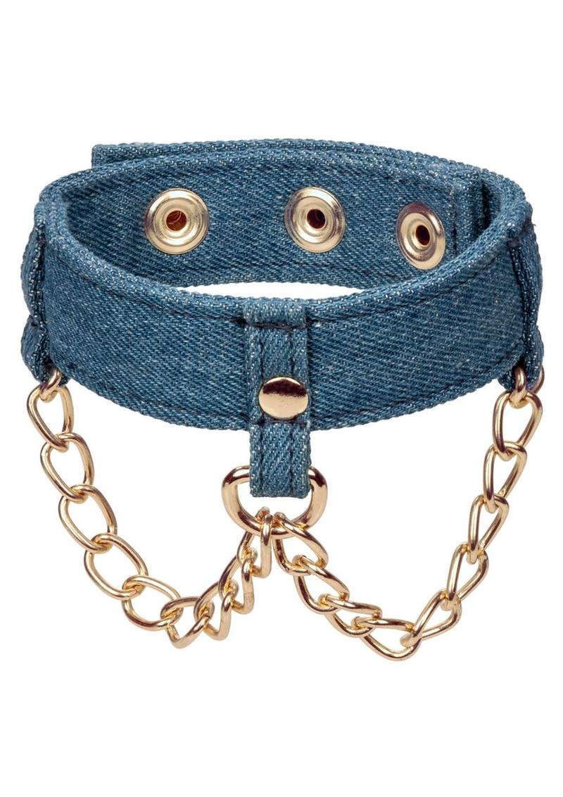 Ride 'em Denim Ankle Cuffs