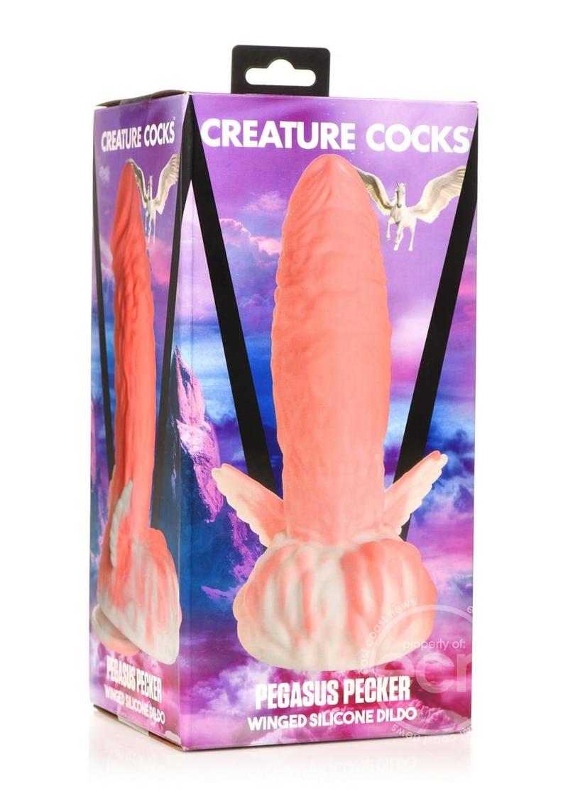 Creature Cocks Pegasus Pecker Winged Silicone Dildo
