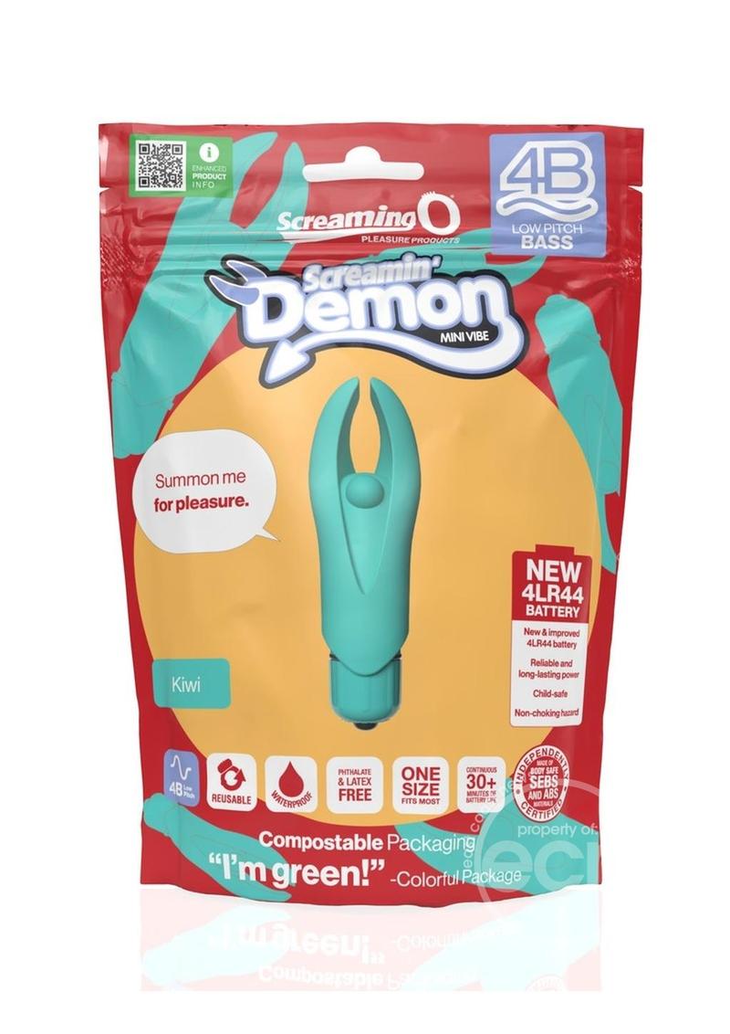 4B Demon Silicone Mini Clitoral Stimulating Vibrator
