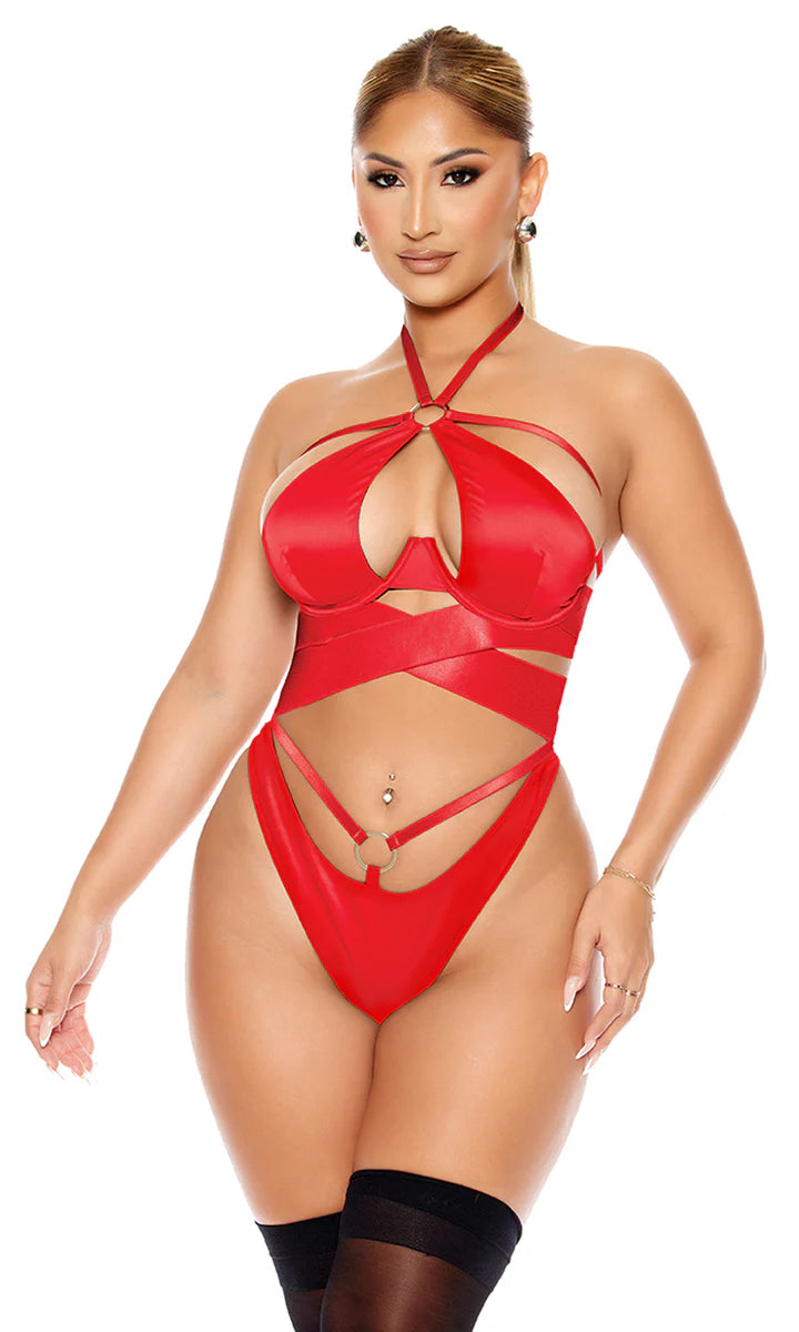 Satin Criss Cross
