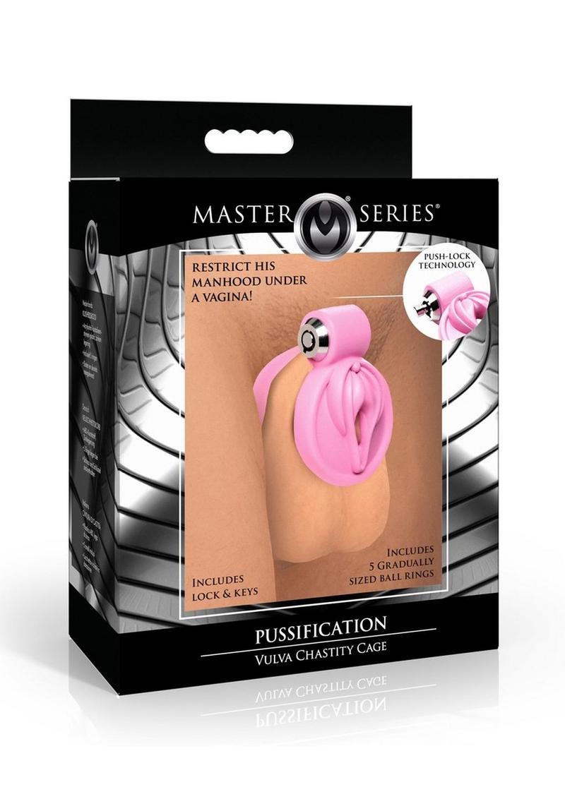 Pussification Vulva Chastity Cage
