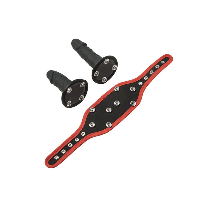 Triple Thrill Strap-On Harness Kit