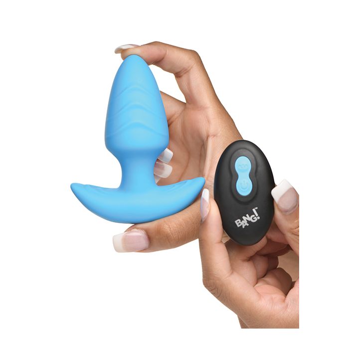 Bang! Butt Plug Rotating & Vibrating w/Remote