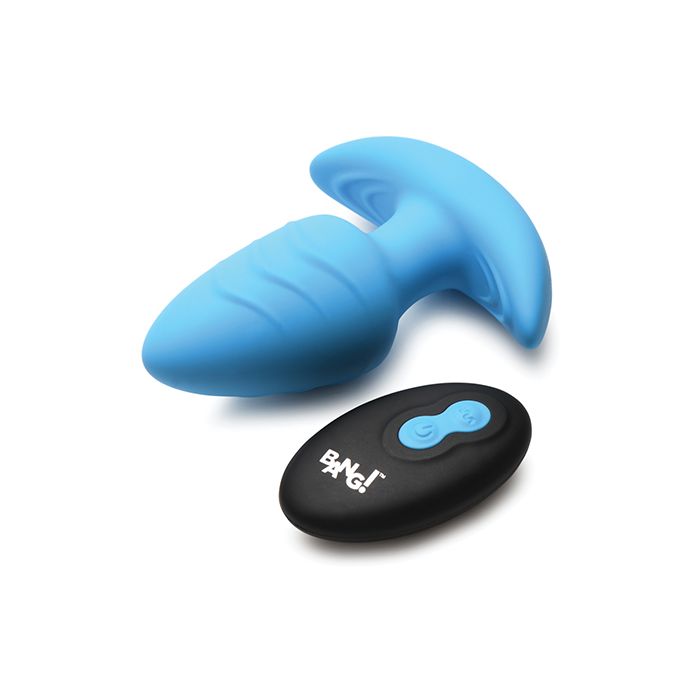 Bang! Butt Plug Rotating & Vibrating w/Remote