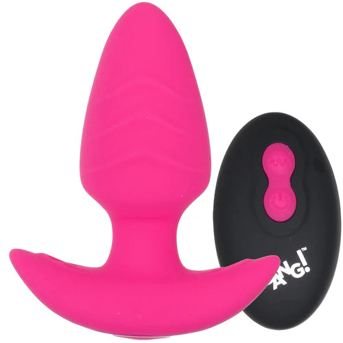 Bang! Butt Plug Rotating & Vibrating w/Remote