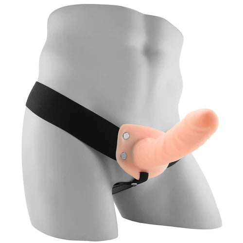 Blush Dr. Skin Hollow Strap On