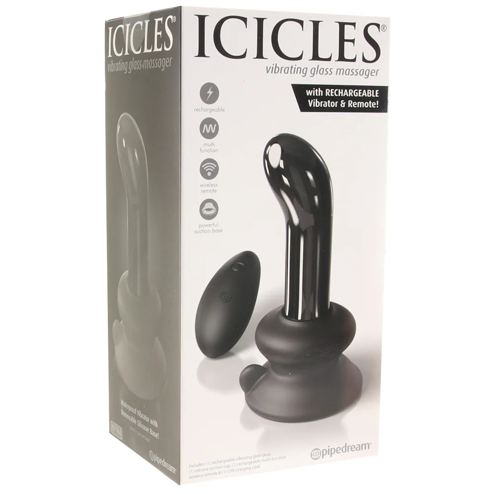 Icicles No.84 Glass G-Spot & P-Spot