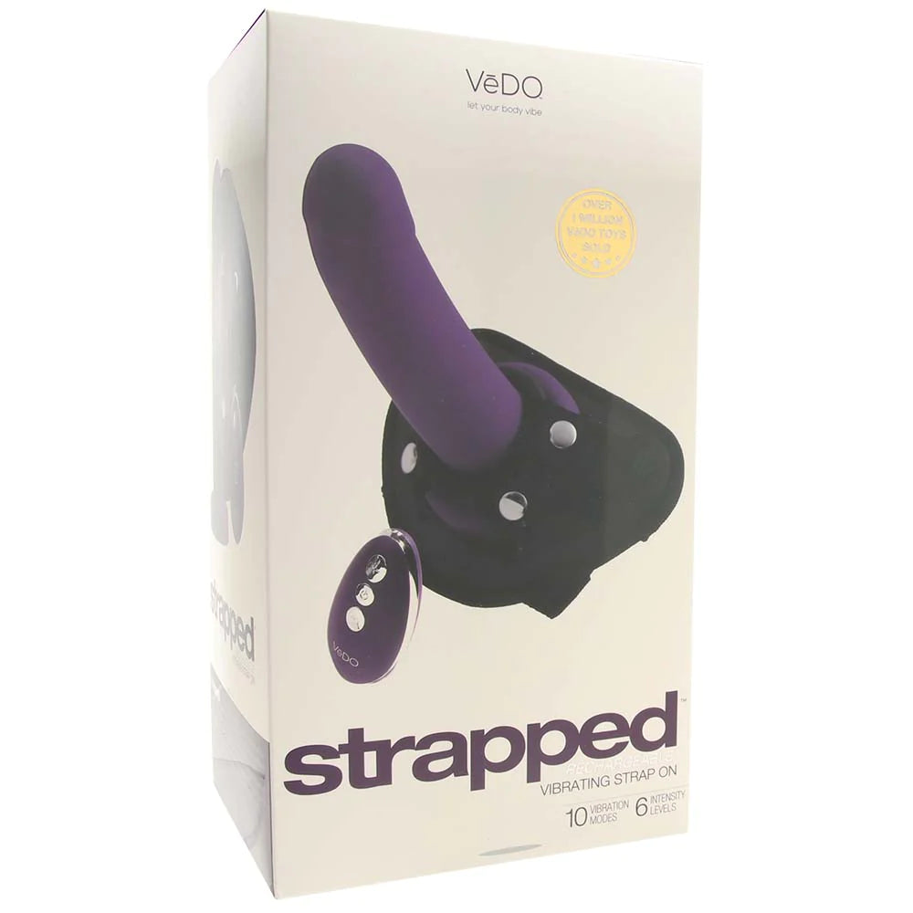 Vedo Remote Strap-On Vibe Set