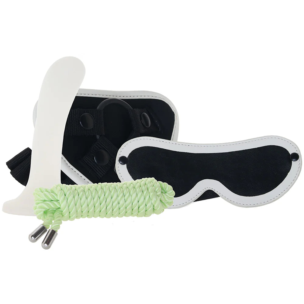 WhipSmart GITD Strap-On Bondage Set