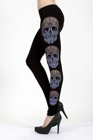Skulls and Stones Leggings