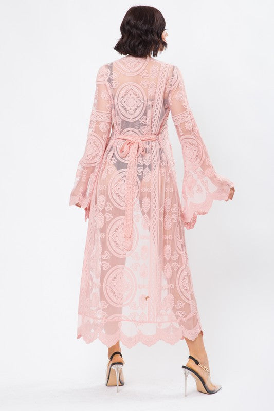 Crochet Lace Duster