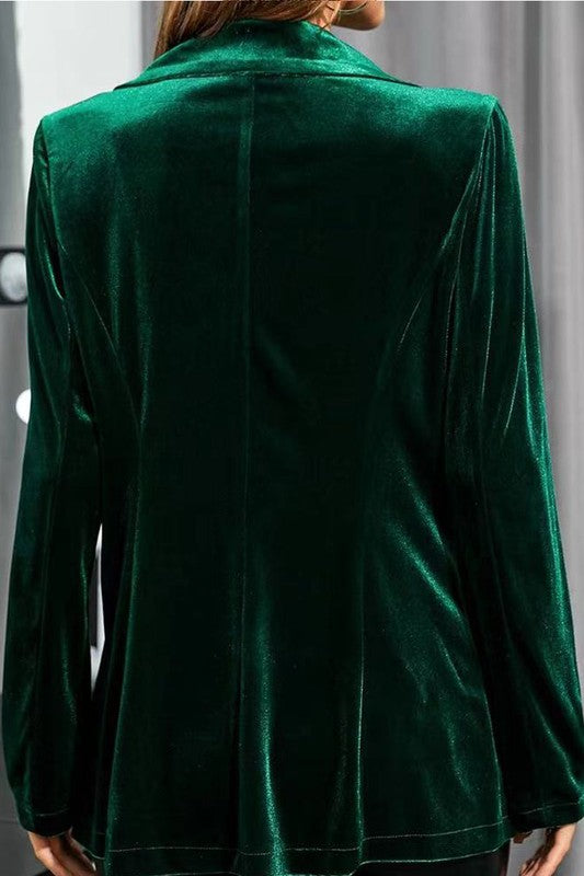 Velvet Blazer