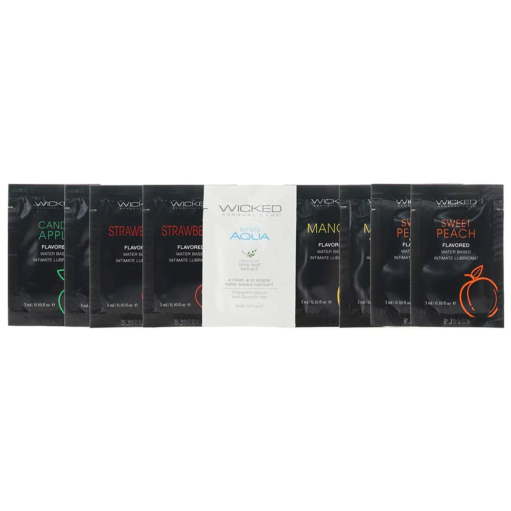 Teasers Flavored Lube Packets