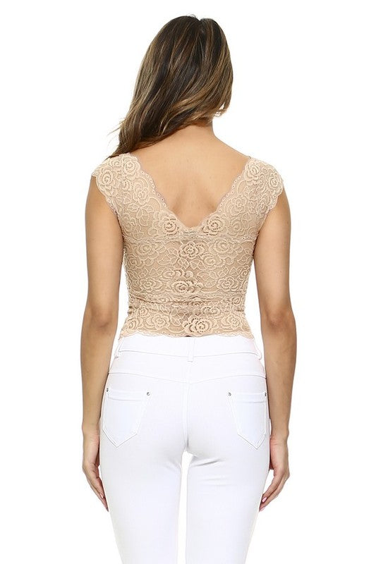 Lace Crop Bralette