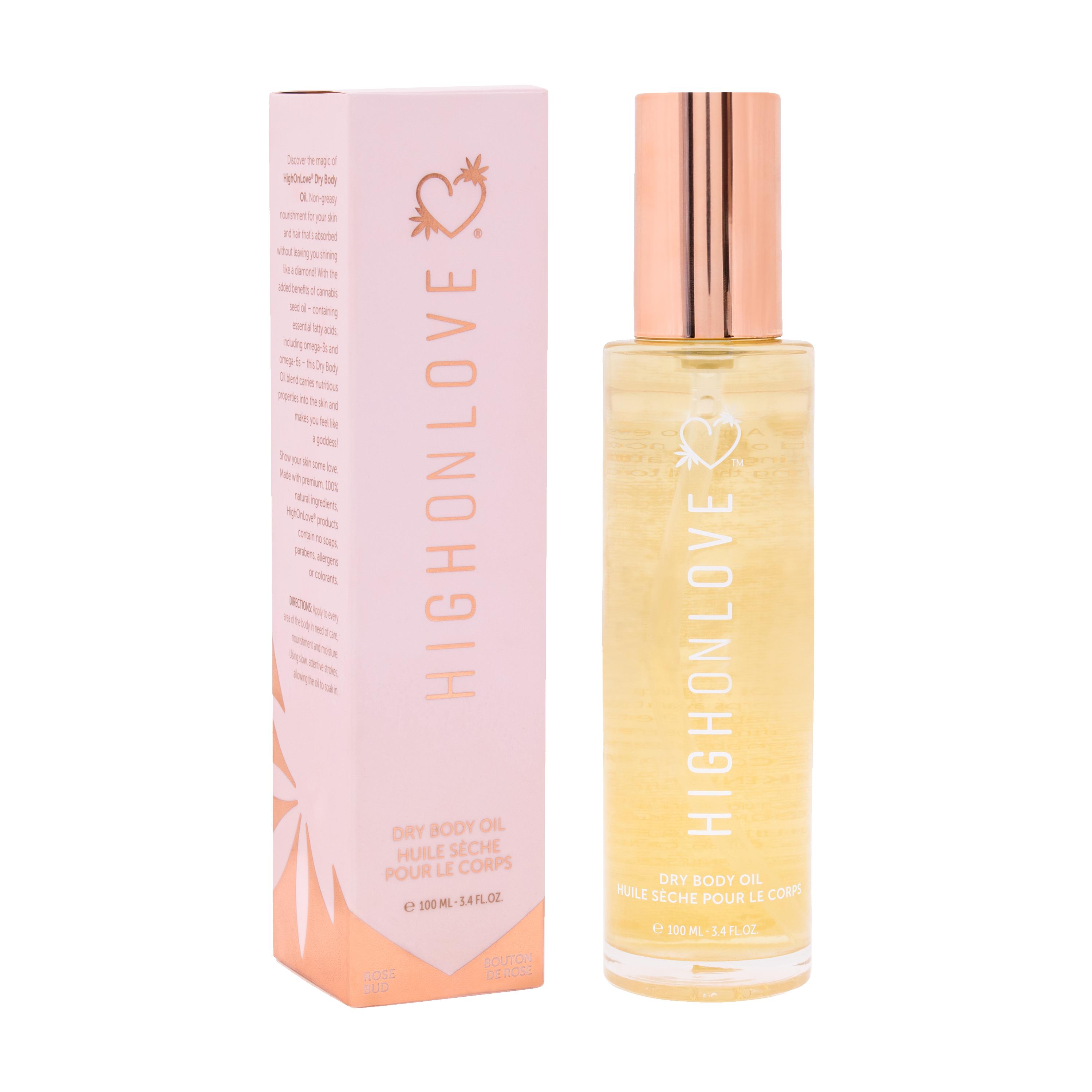 High On Love Dry Body Oil Spray