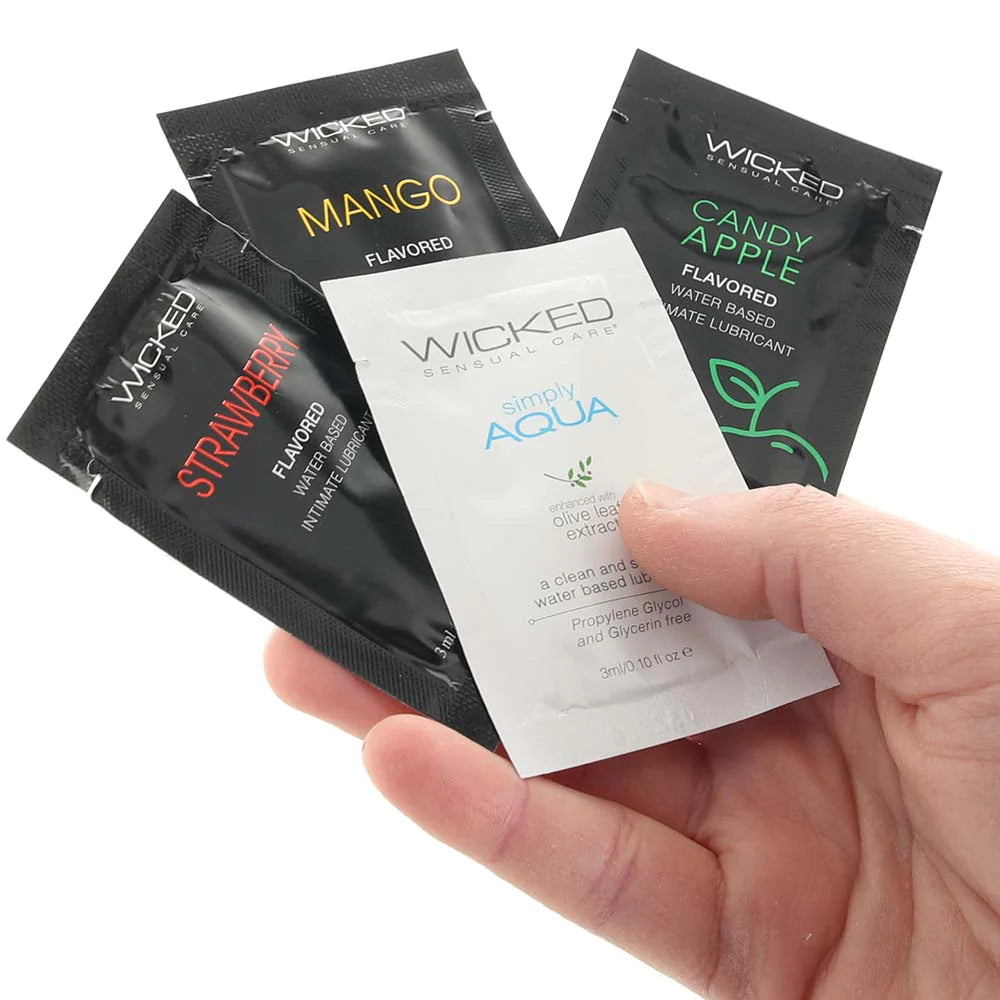 Teasers Flavored Lube Packets