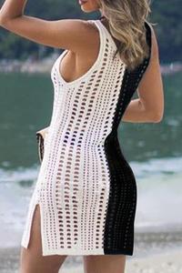 Sleeveless Crochet Cover Up