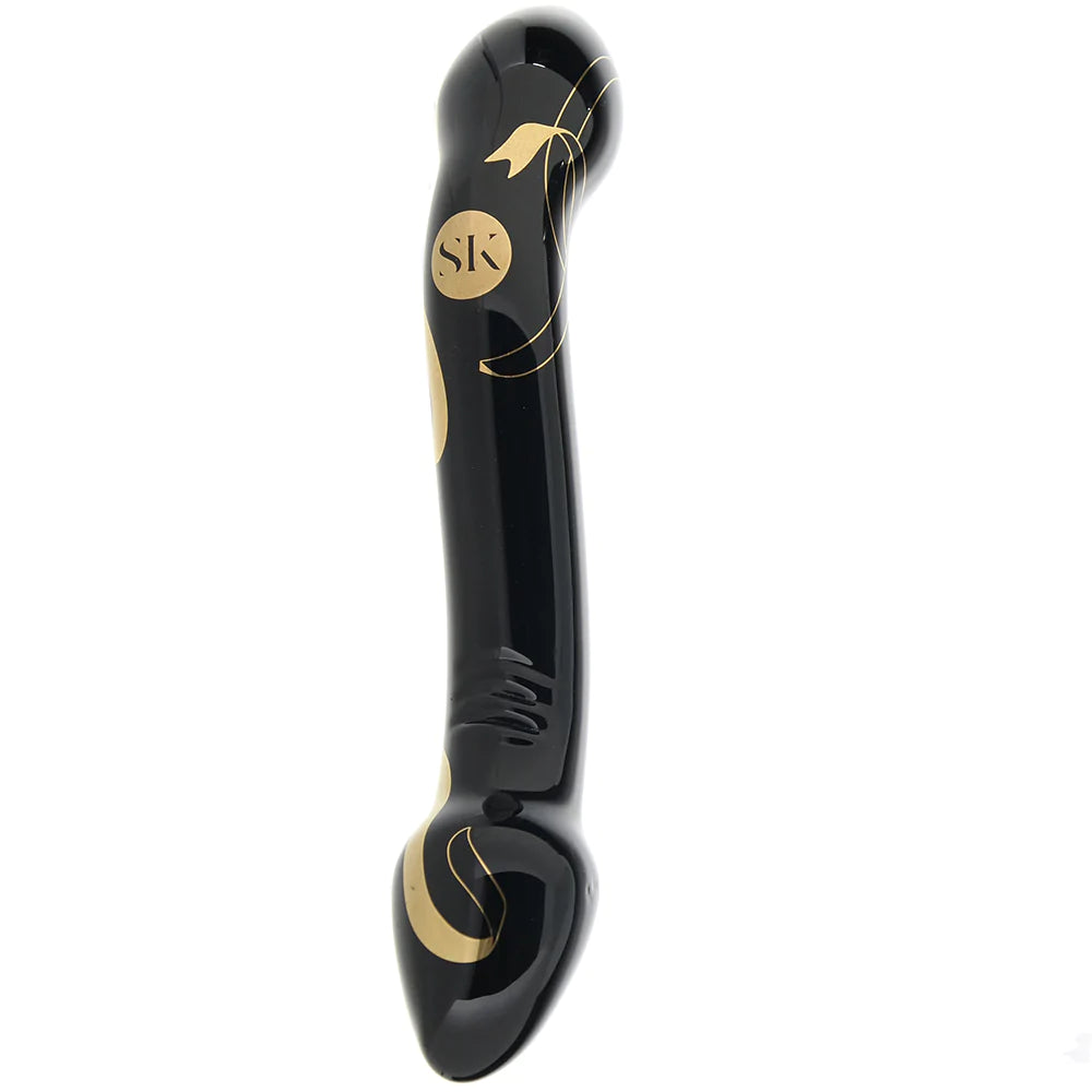 Secret Kisses 7.5 Double Ended Glass Dildo