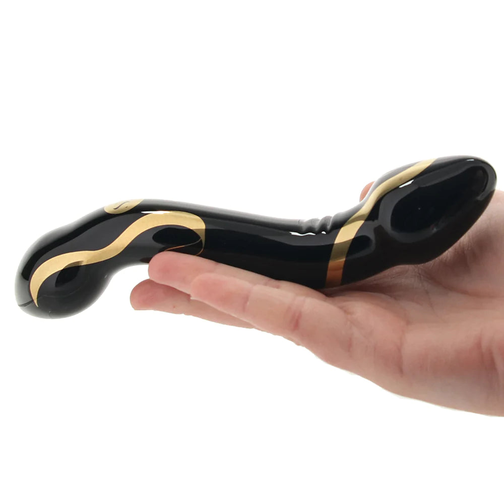 Secret Kisses 7.5 Double Ended Glass Dildo