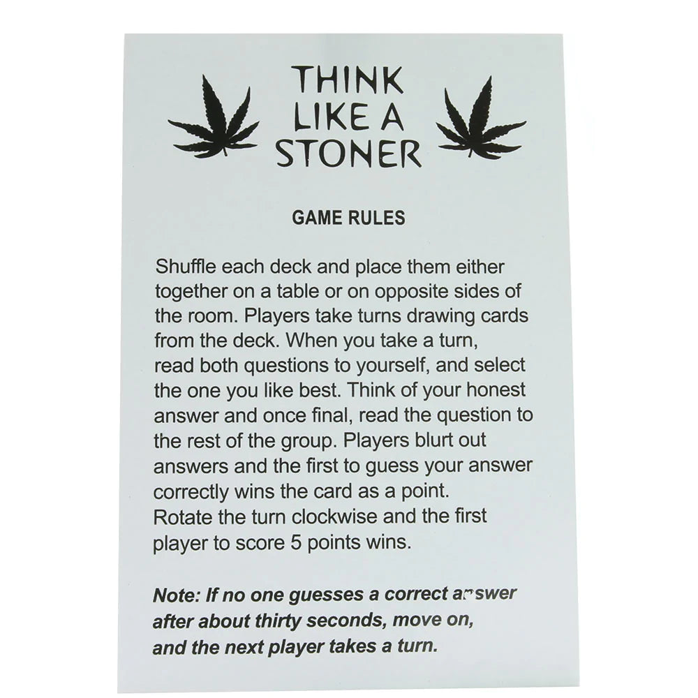 Think Like a Stoner Game