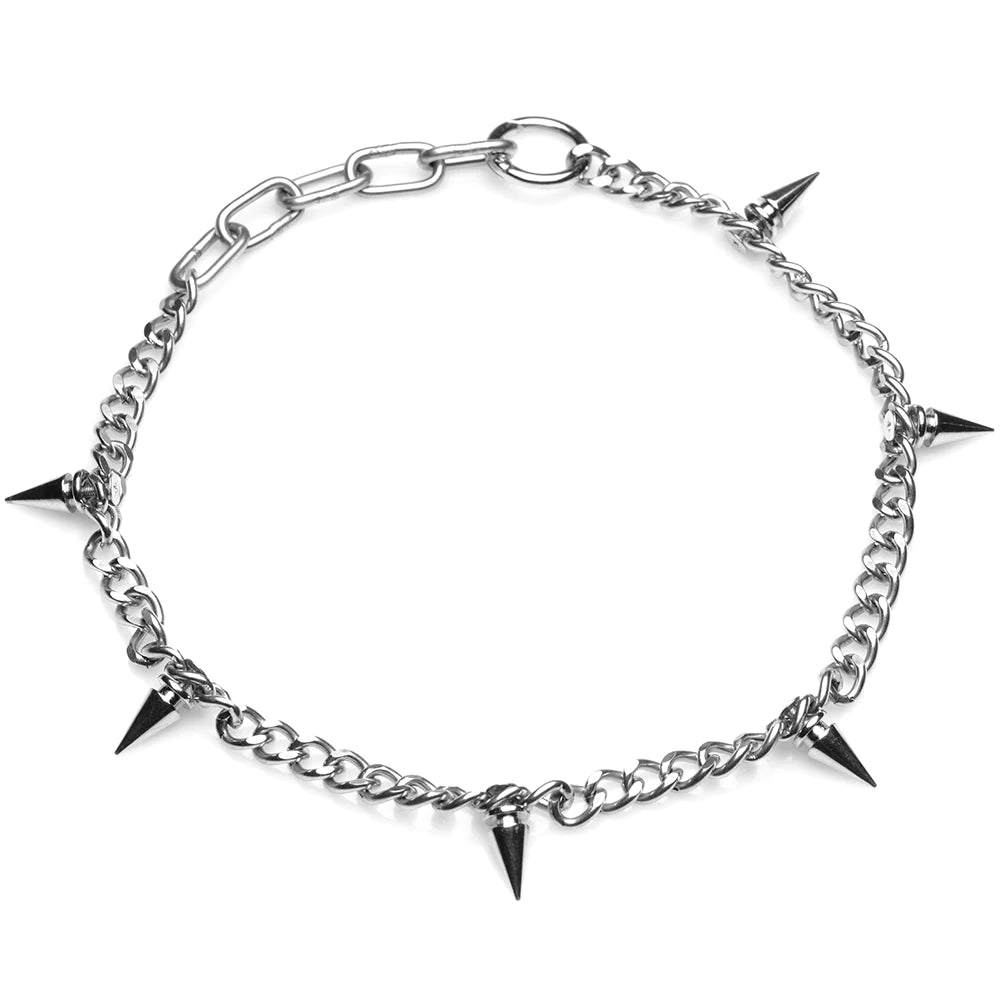 Punk Spiked Necklace