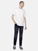Crew Neck Ribbed T-shirt